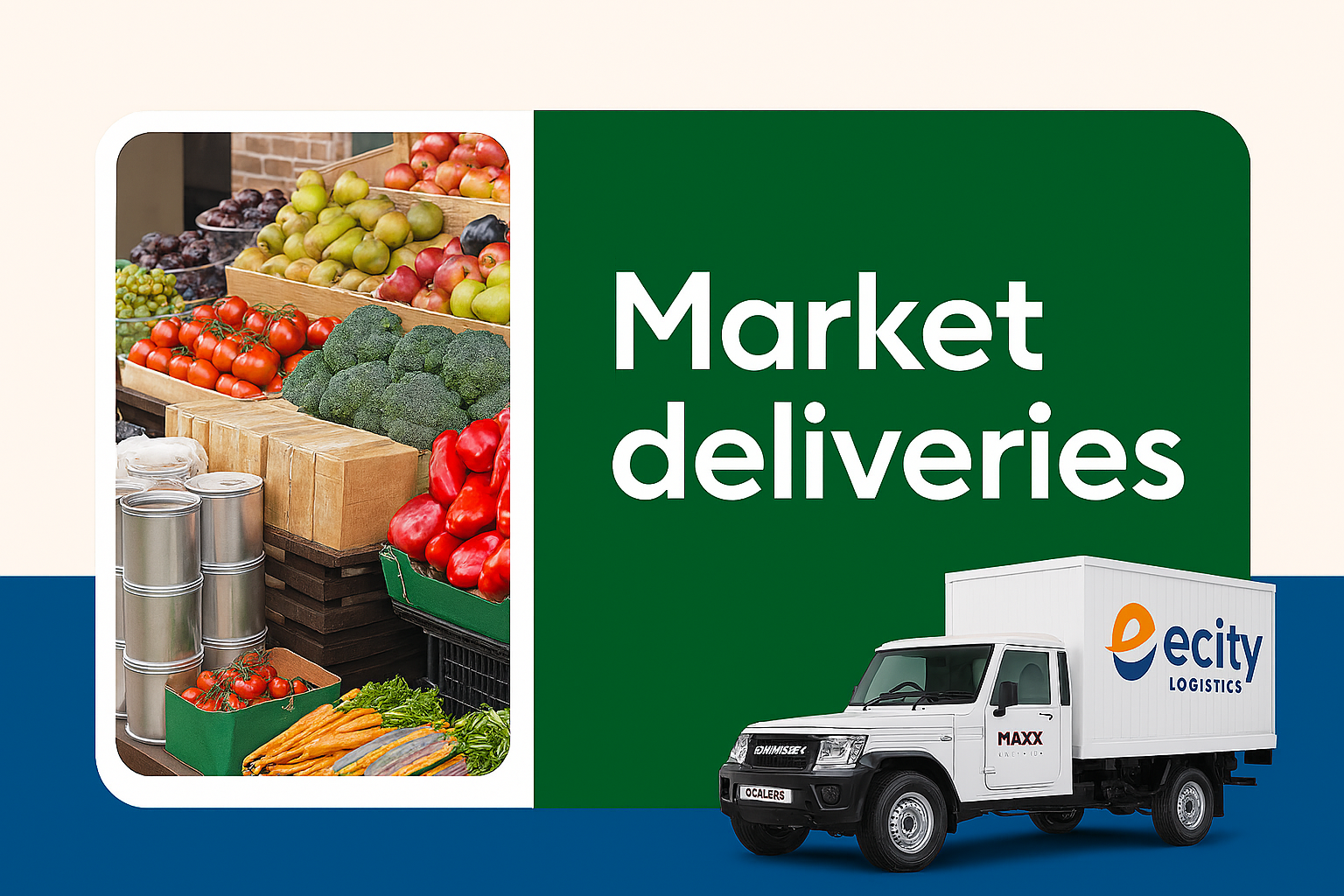 Market Deliveries transport